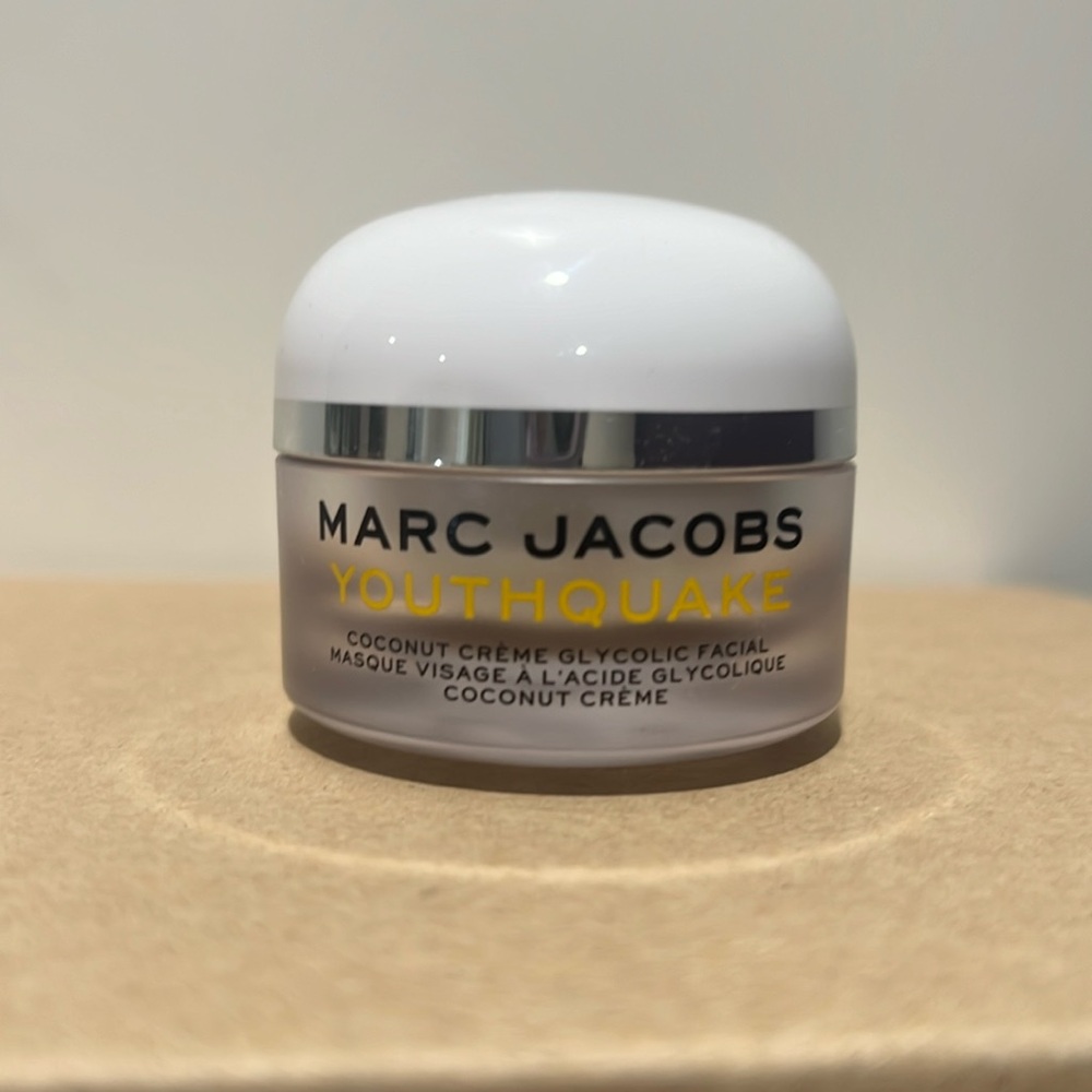 Marc Jacobs Youthquake coconut creme glycolic facial masque 0.5 oz Mini.